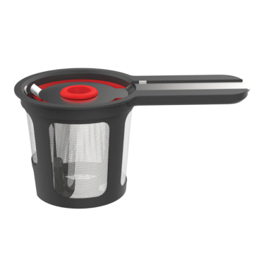 Instant solo reusable coffee pod with handle